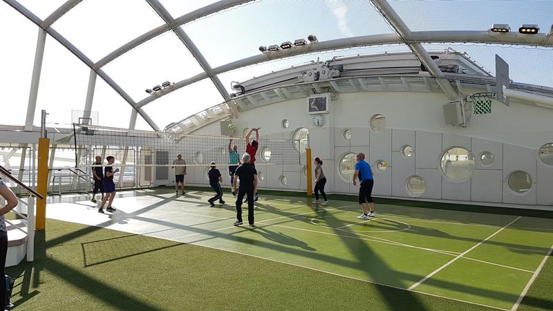 AIDAperla Sportplatz