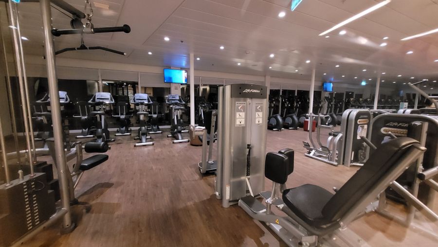 Mein Schiff 6 - Fitnessstudio